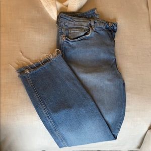 Free People Mid Rise Denim